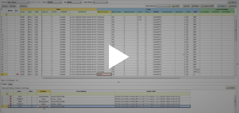 Bill of Materials – Import Excel – ERUMONE Inc.